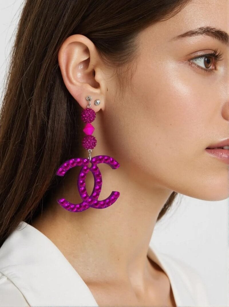 Love Bird Crystal Drop Earrings