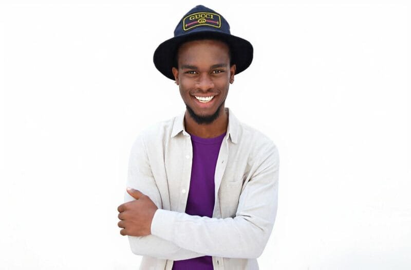 Black Satin Unisex Bucket Hat - Image 3