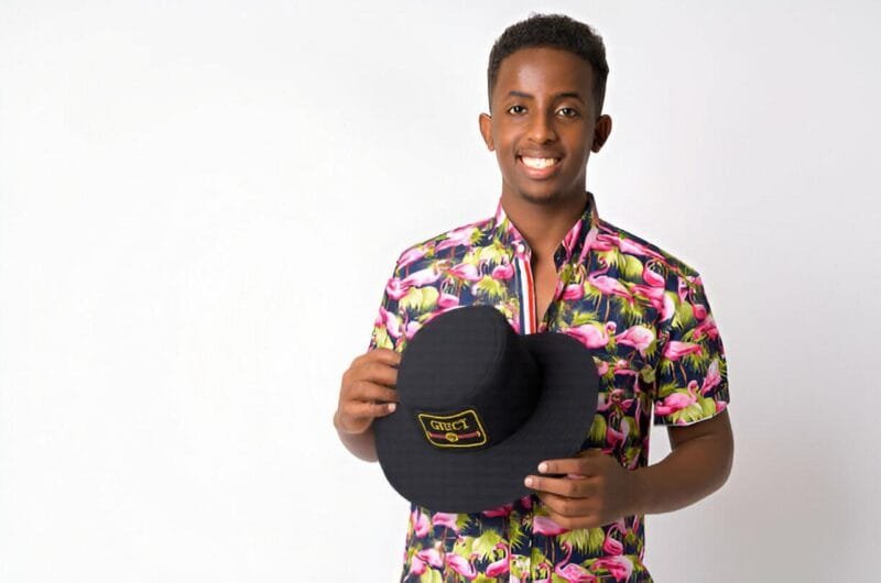 Black Satin Unisex Bucket Hat - Image 4