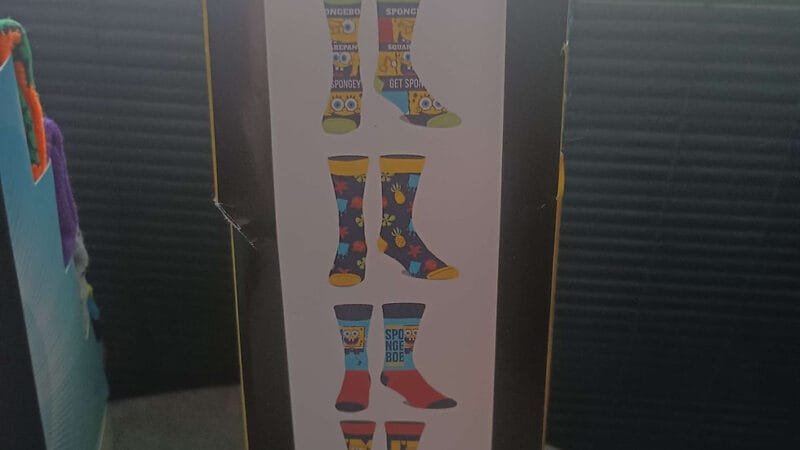 Looney Tunes & SpongeBob Crew Socks – 6-Pack - Image 6