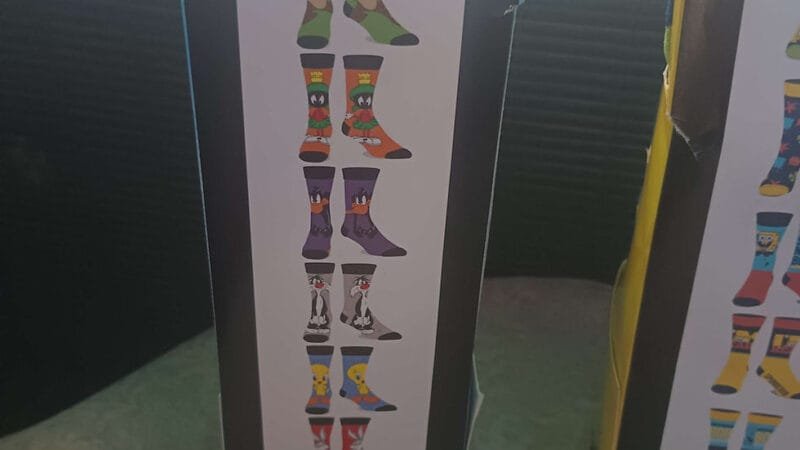 Looney Tunes & SpongeBob Crew Socks – 6-Pack - Image 7