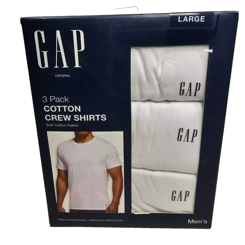 Men's Cotton Crew Neck Tees by True Religion and GAP - Image 2