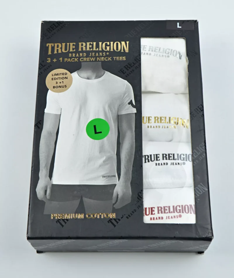 Men's Cotton Crew Neck Tees by True Religion and GAP