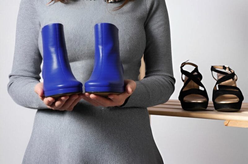 Women Block heel Ankle Booties - Image 4