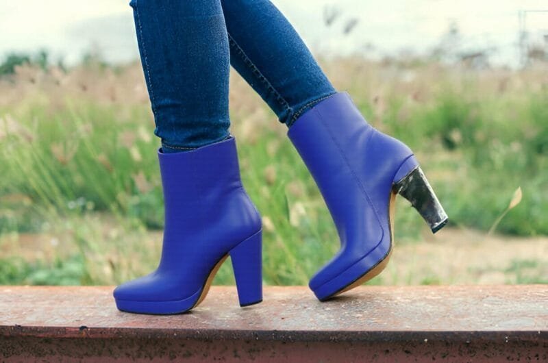 Women Block heel Ankle Booties