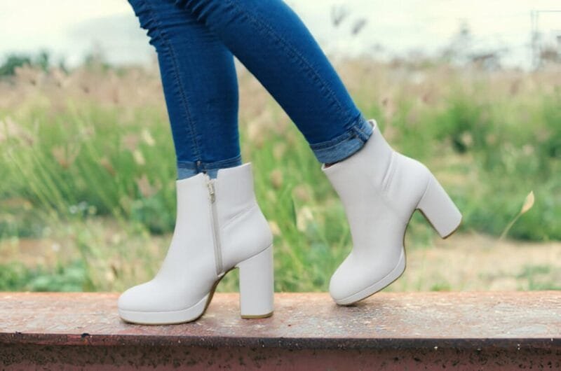 Women Block heel Ankle Booties - Image 2